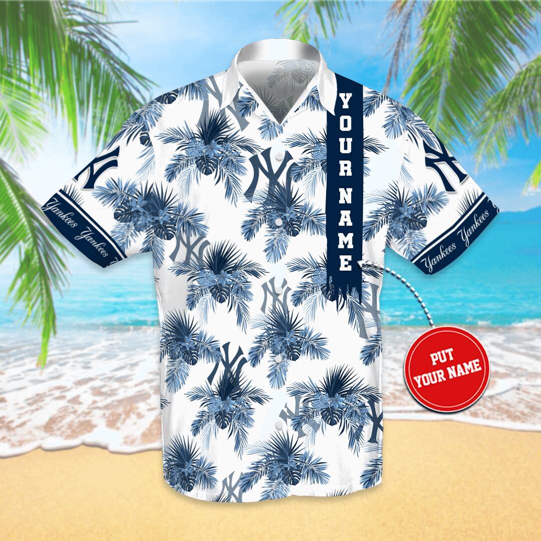 Personalized New York Yankees Custom Hawaiian shirts