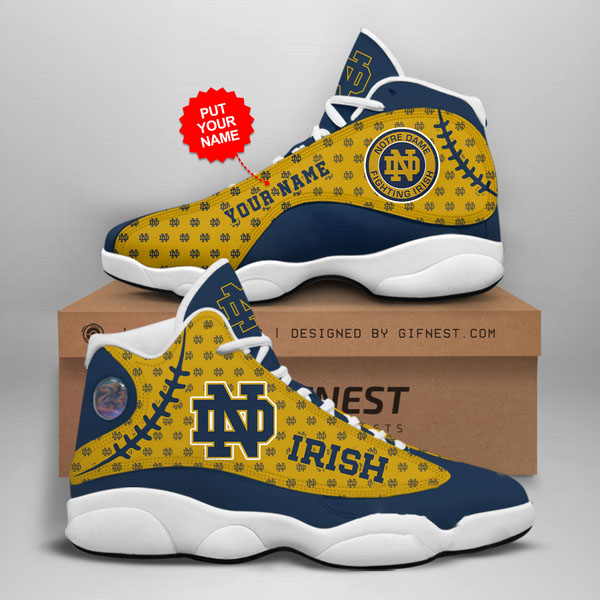 Personalized Notre Dame Fighting Irish Custom Air Jordan Shoes 2 Personalized Notre Dame Fighting Irish Custom Air Jordan Shoes