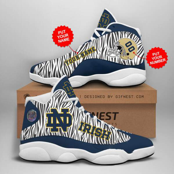 Personalized Notre Dame Fighting Irish Custom Air Jordan Shoes