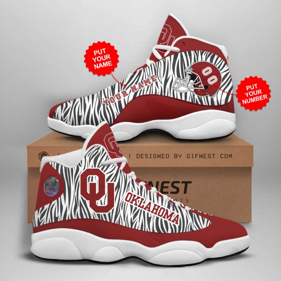 Personalized Oklahoma Sooners Custom Air Jordan Shoes