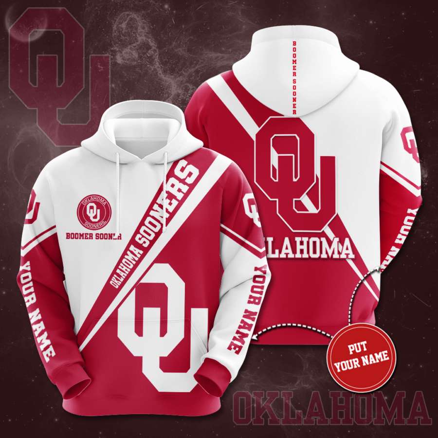 Personalized Oklahoma Sooners Custom Hoodie 3D