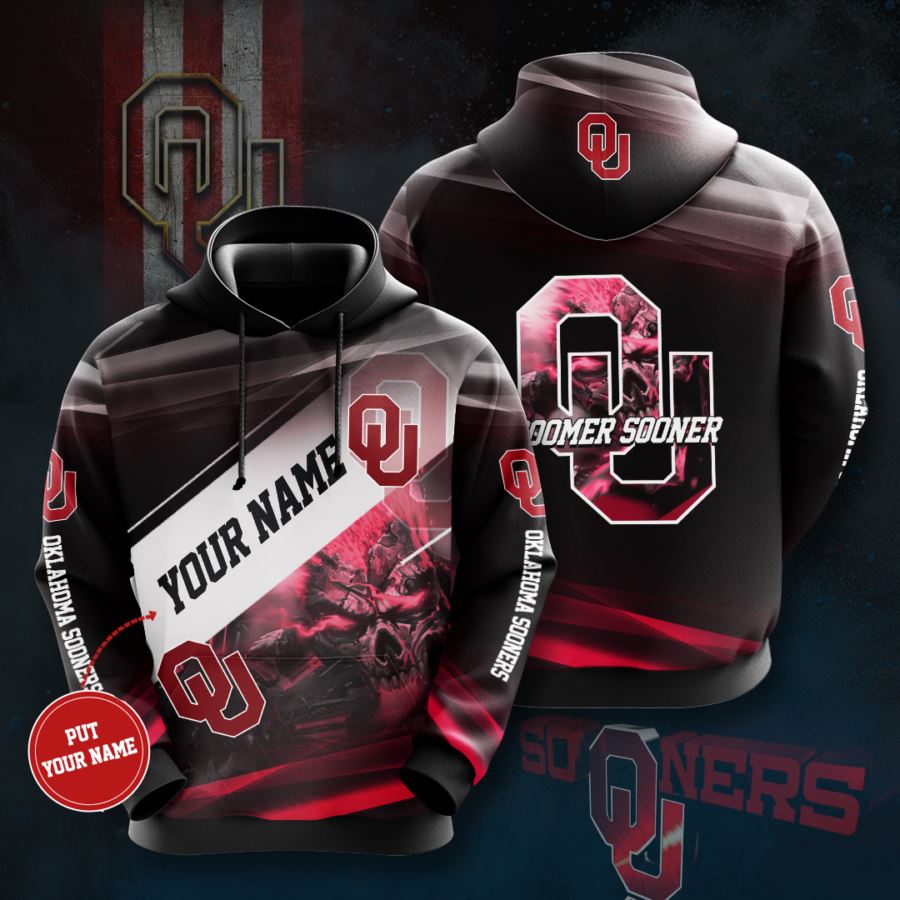 Personalized Oklahoma Sooners Custom Hoodie 3D 4 Personalized Oklahoma Sooners Custom Hoodie 3D