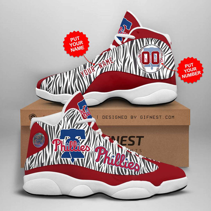 Personalized Philadelphia Phillies Custom Air Jordan Shoes 2 Personalized Philadelphia Phillies Custom Air Jordan Shoes