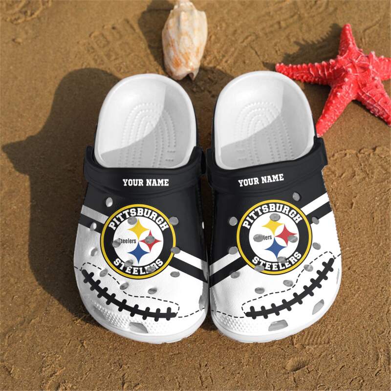 Personalized Pittsburgh Steelers Crocs Clog Shoes 4 Personalized Pittsburgh Steelers Crocs Clog Shoes