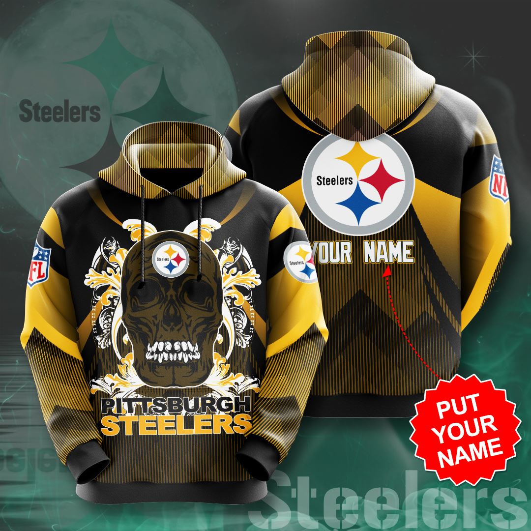 Personalized Pittsburgh Steelers Custom Hoodie 3D 4 Personalized Pittsburgh Steelers Custom Hoodie 3D