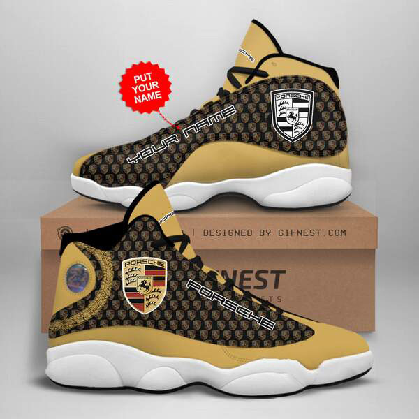 Personalized Porsche Custom Air Jordan Shoes