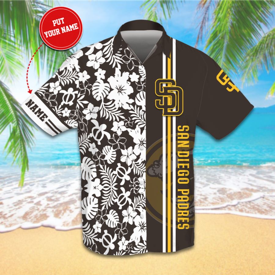 Personalized San Diego Padres Custom Hawaiian shirts 2 Personalized San Diego Padres Custom Hawaiian shirts