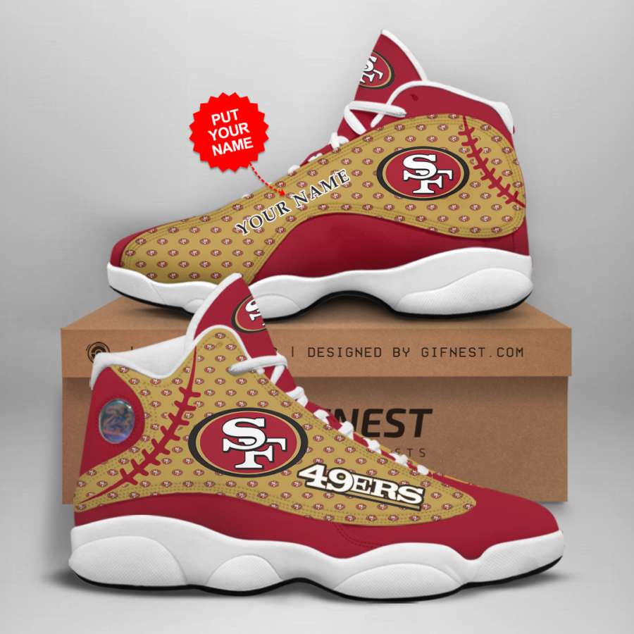 Personalized San Francisco 49ers Custom Air Jordan Shoes 3 Personalized San Francisco 49ers Custom Air Jordan Shoes