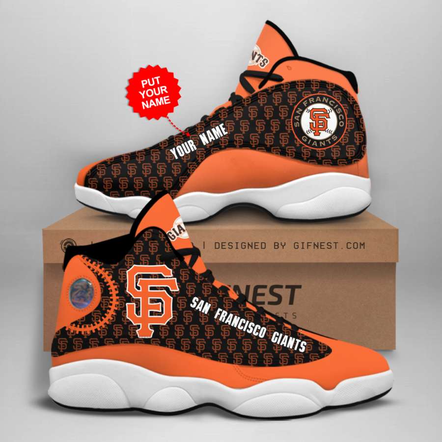 Personalized San Francisco Giants Custom Air Jordan Shoes