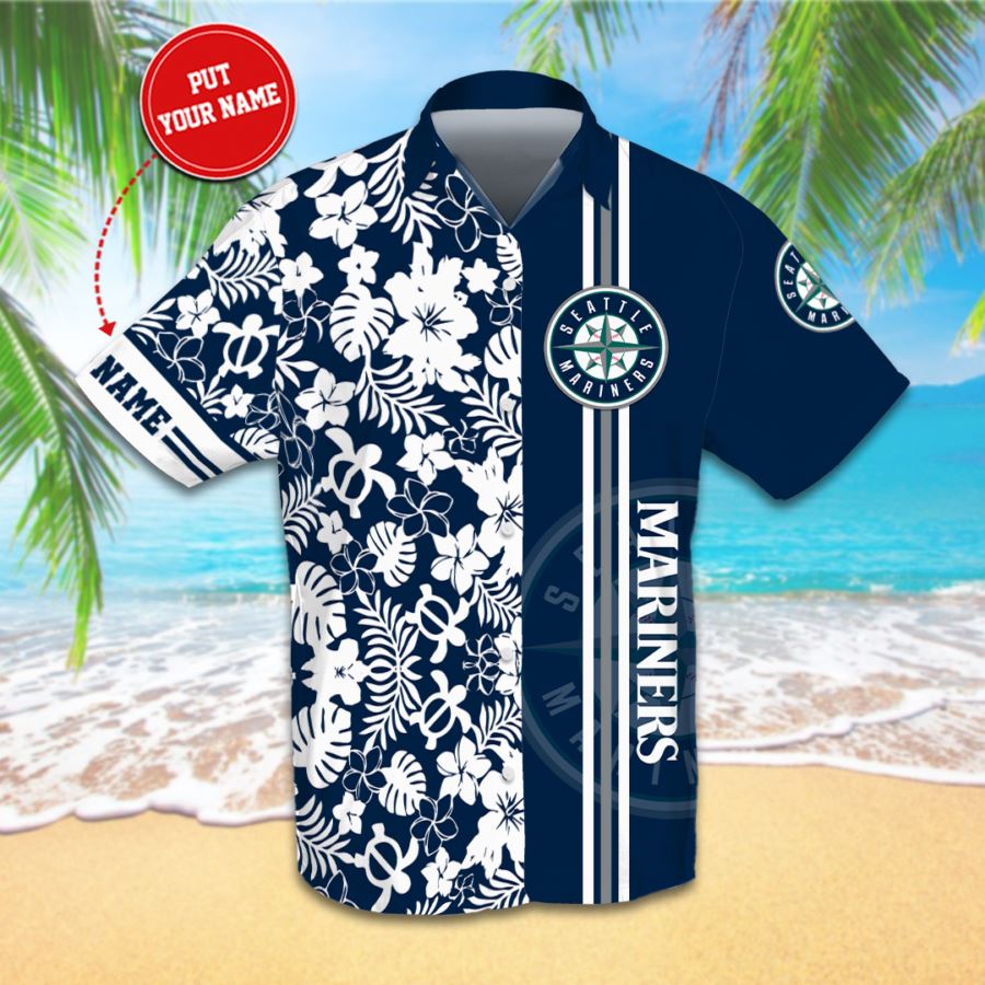 Personalized Seattle Mariners Custom Hawaiian shirts