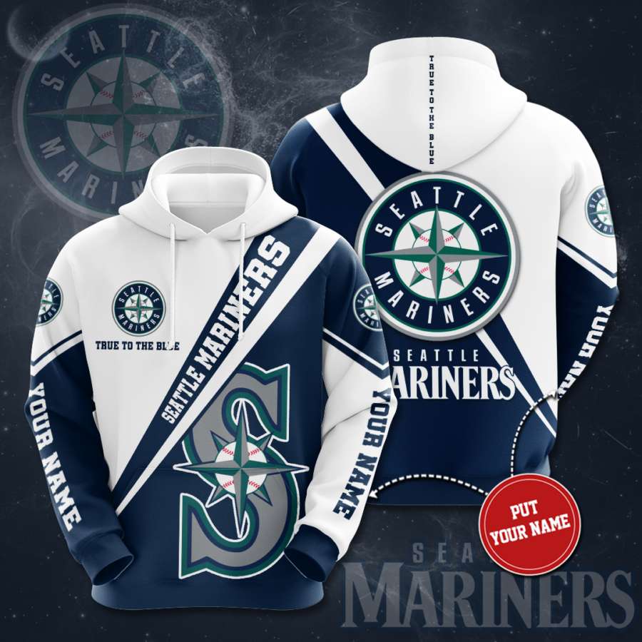 Personalized Seattle Mariners Custom Hoodie 3D 4 Personalized Seattle Mariners Custom Hoodie 3D