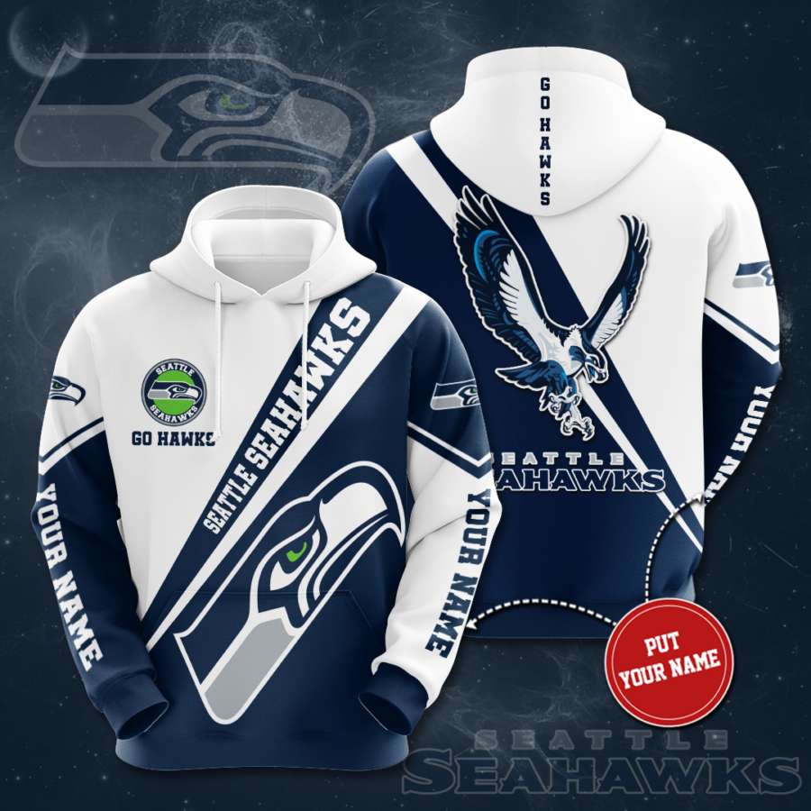 Personalized Seattle Seahawks Custom Hoodie 3D 7 Personalized Seattle Seahawks Custom Hoodie 3D