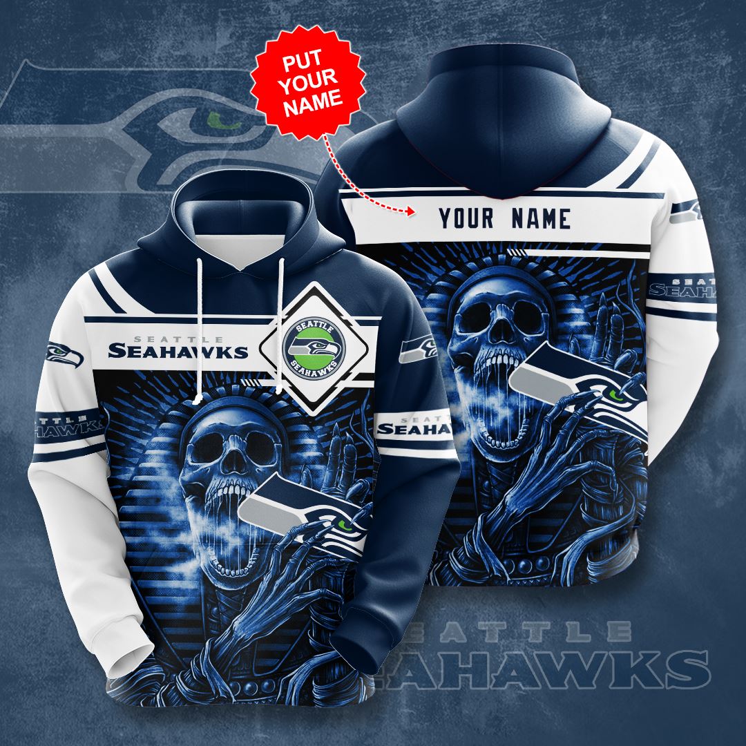 Personalized Seattle Seahawks Custom Hoodie 3D