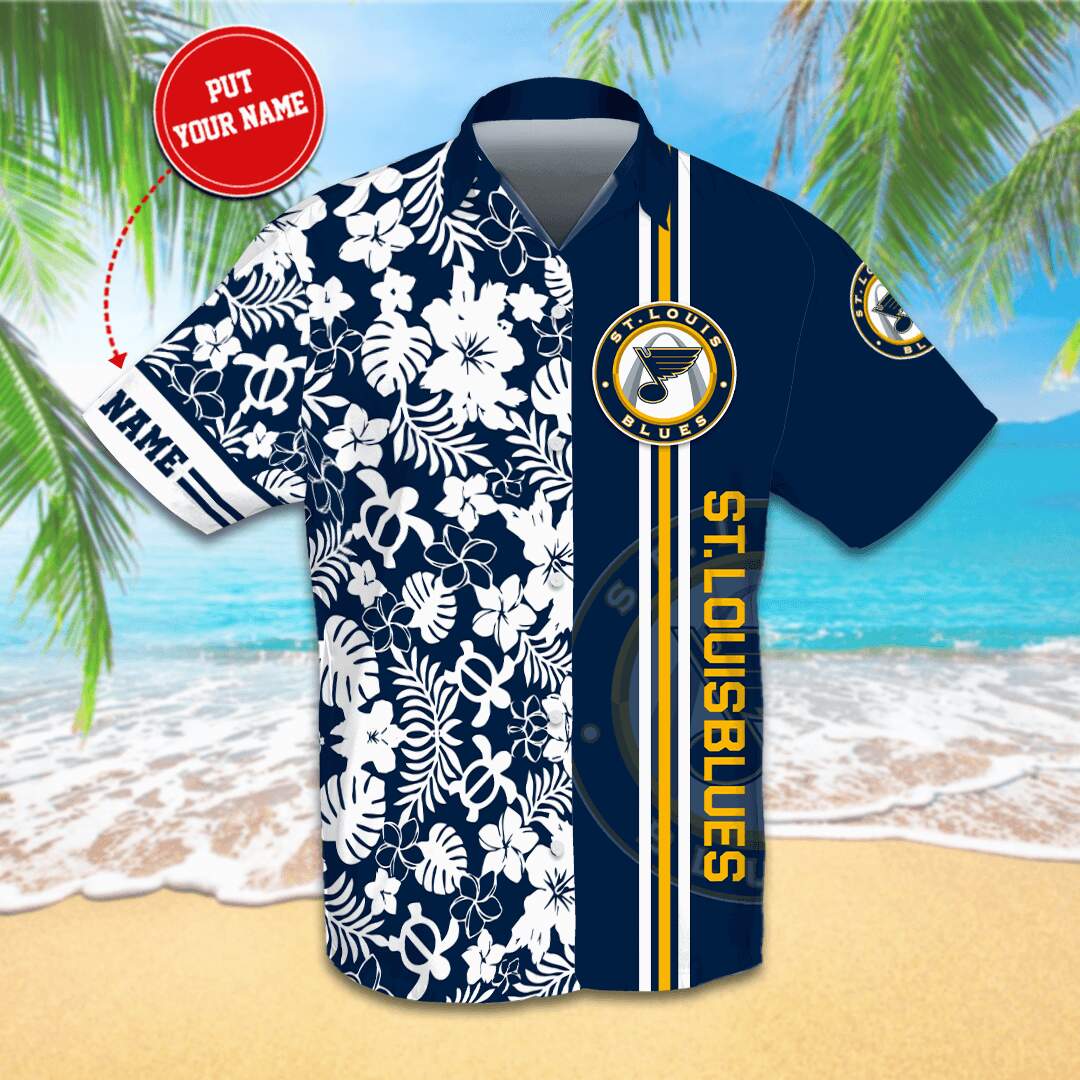 Personalized St. Louis Blues Custom Hawaiian shirts
