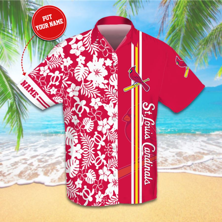 Personalized St. Louis Cardinals Custom Hawaiian shirts