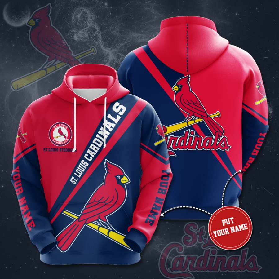 Personalized St. Louis Cardinals Custom Hoodie 3D