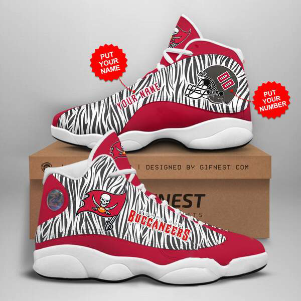 Personalized Tampa Bay Buccaneers Custom Air Jordan Shoes