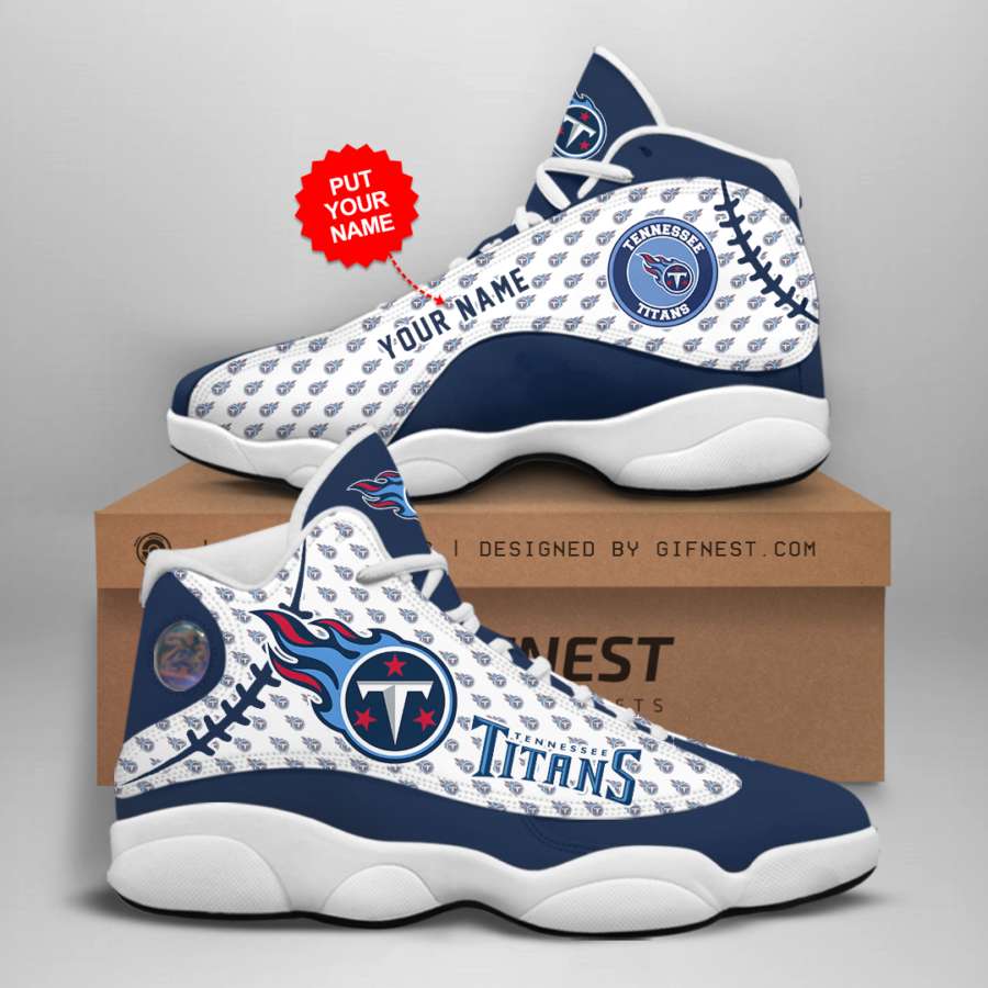 Personalized Tennessee Titans Custom Air Jordan Shoes