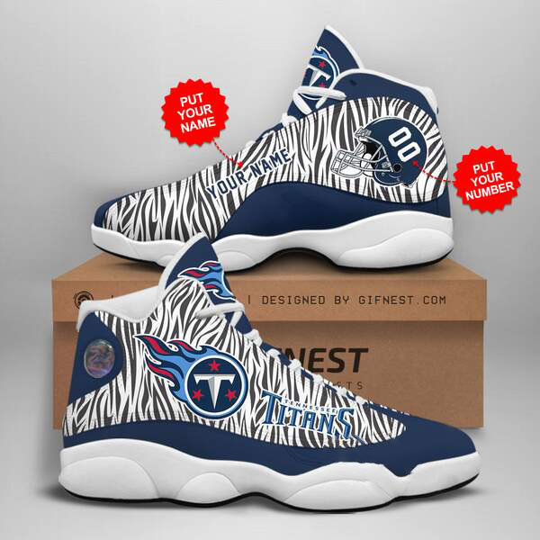 Personalized Tennessee Titans Custom Air Jordan Shoes