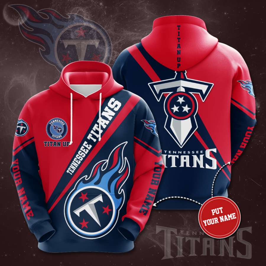 Personalized Tennessee Titans Custom Hoodie 3D 2 Personalized Tennessee Titans Custom Hoodie 3D