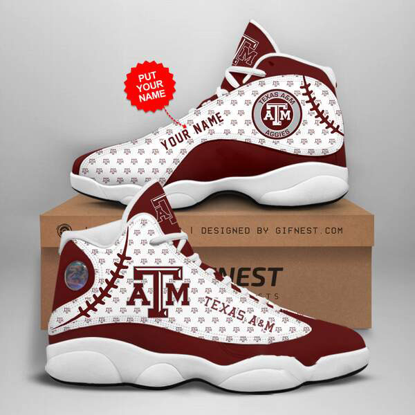 Personalized Texas A&m Aggies Custom Air Jordan Shoes