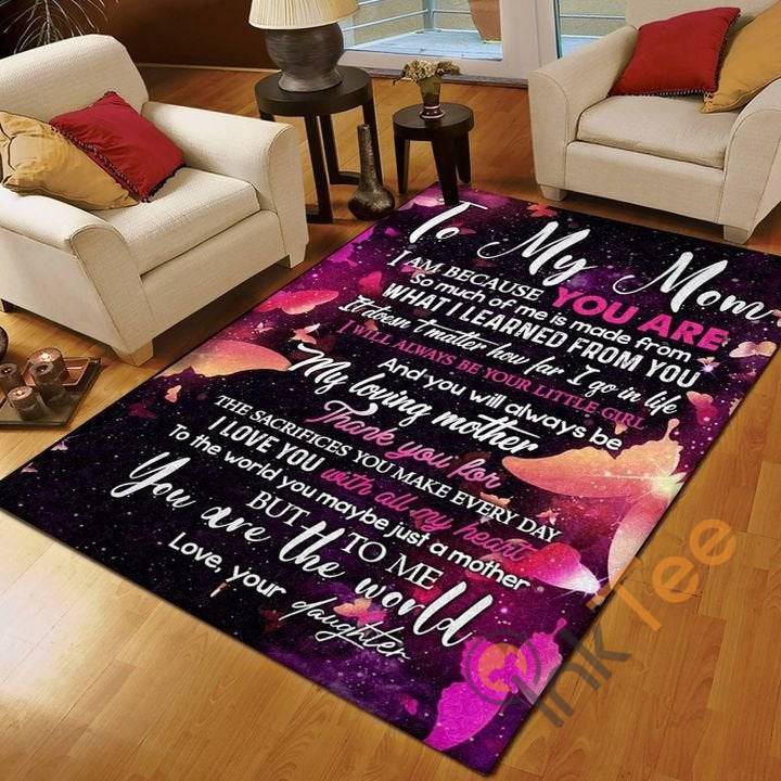 To Me I Am Because You Are Living Room Rug