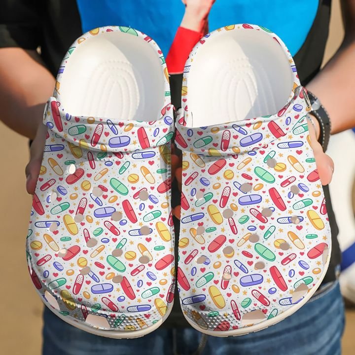 Pharmacist Happy Pills Crocs Clog Shoes