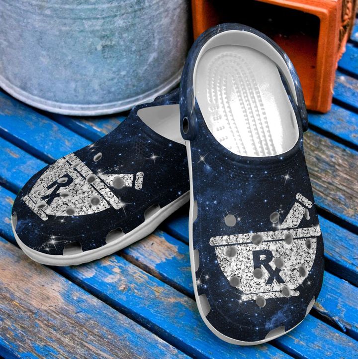 Pharmacy Diamond Crocs Clog Shoes 10 Pharmacy Diamond Crocs Clog Shoes