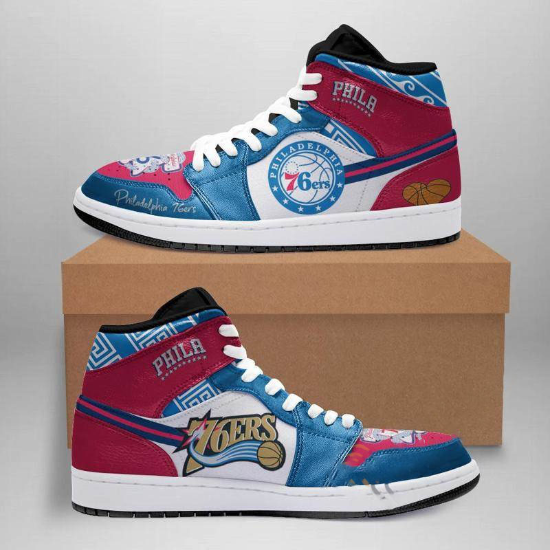 Philadelphia 76ers Custom Air Jordan Shoes