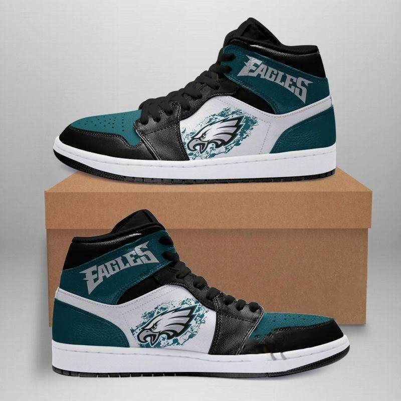 Philadelphia Eagles Custom Air Jordan Shoes