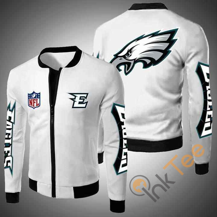 Philadelphia Eagles Nfl 3D Bomber Jacket 1 Philadelphia Eagles Nfl 3D Bomber Jacket