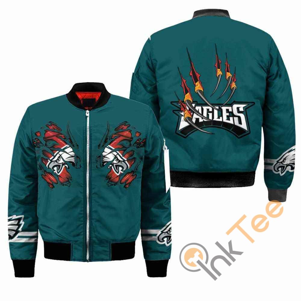 Philadelphia Eagles NFL Claws Apparel Best Christmas Gift For Fans Bomber Jacket 7 Philadelphia Eagles NFL Claws Apparel Best Christmas Gift For Fans Bomber Jacket