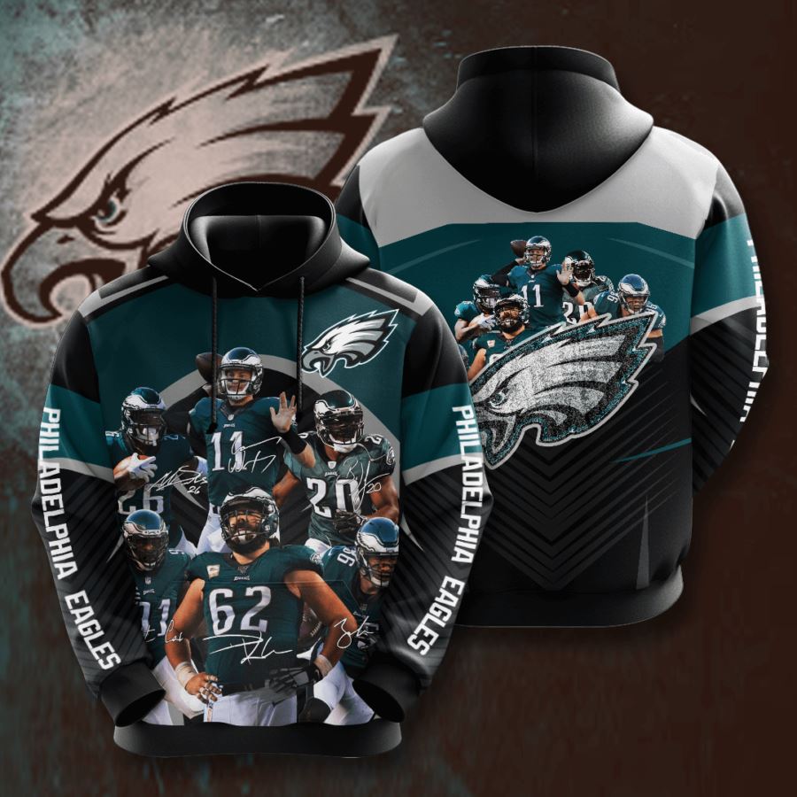 Philadelphia Eagles Custom Hoodie 3D