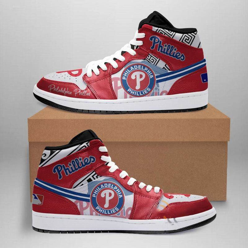 Philadelphia Phillies Custom Air Jordan Shoes 10 Philadelphia Phillies Custom Air Jordan Shoes
