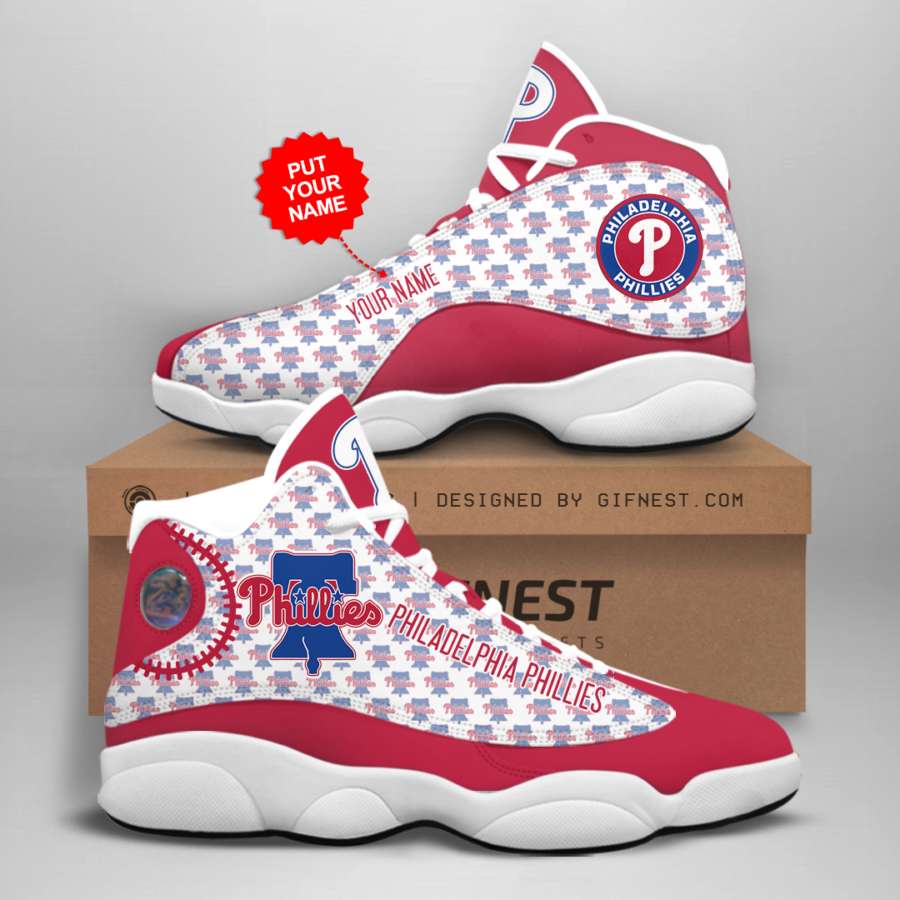 Philadelphia Phillies Custom Air Jordan Shoes