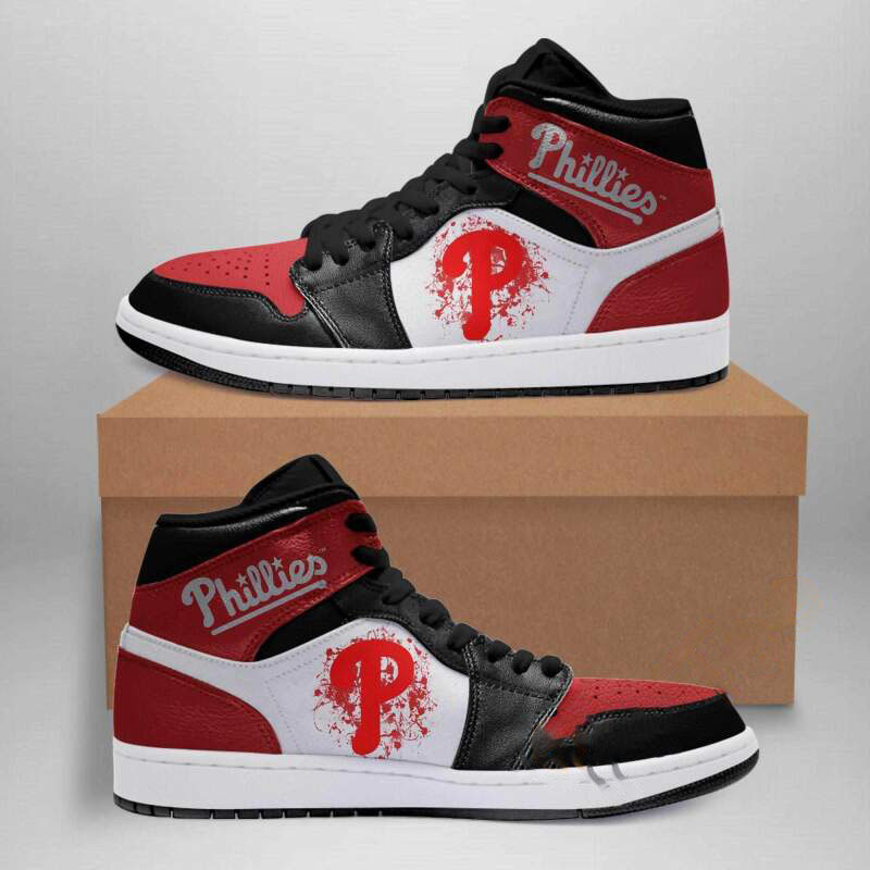 Philadelphia Phillies Mlb Custom Air Jordan Shoes