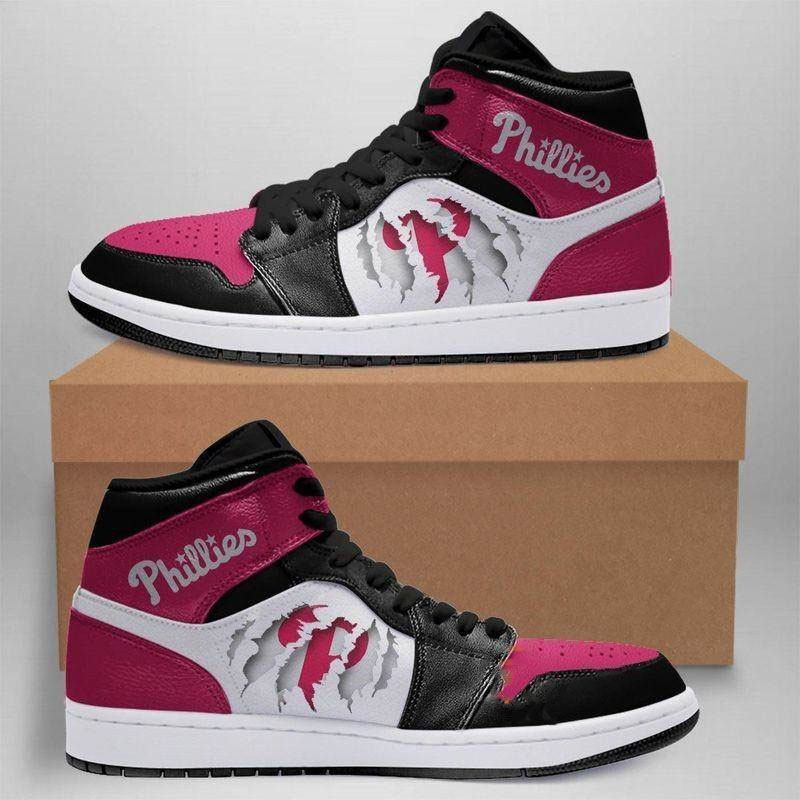 Philadelphia Phillies Mlb Custom Air Jordan Shoes