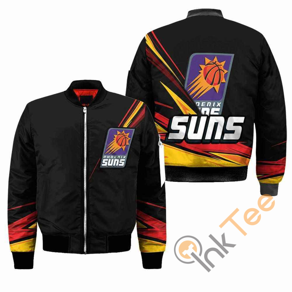 Phoenix Suns NBA Black Apparel Best Christmas Gift For Fans Bomber Jacket