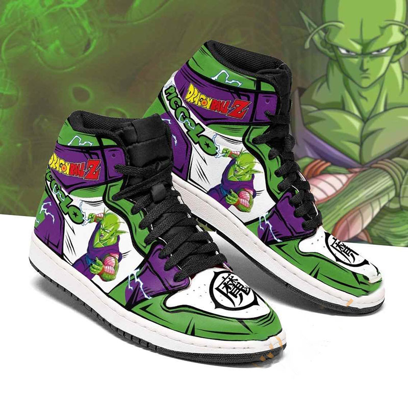 Piccolo Classic Dragon Ball Z Anime Sneakers Air Jordan Shoes 8 Piccolo Classic Dragon Ball Z Anime Sneakers Air Jordan Shoes