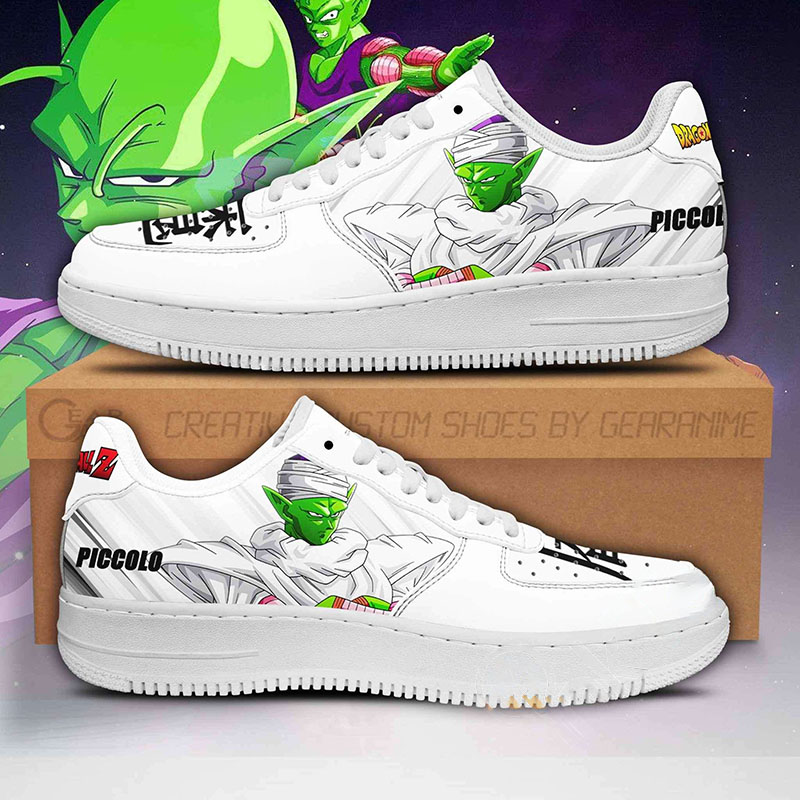 Piccolo Custom Dragon Ball Z Anime Nike Air Force Shoes