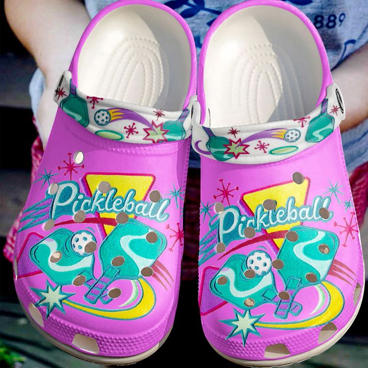 Pickle Ball Lovers Crocs Clog Shoes