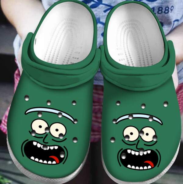 Pickle Rick Crocs Clog Shoes 2 Pickle Rick Crocs Clog Shoes