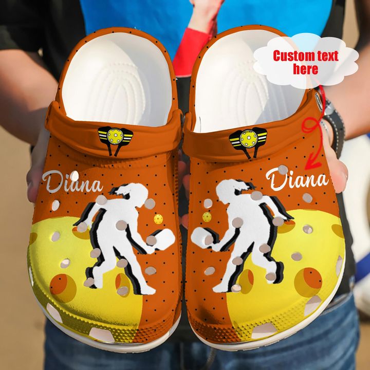 Pickleball Personalized Girl Crocs Clog Shoes 6 Pickleball Personalized Girl Crocs Clog Shoes