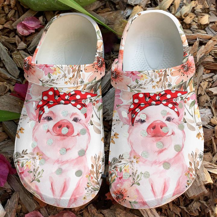 Pig Lovely Crocs Clog Shoes