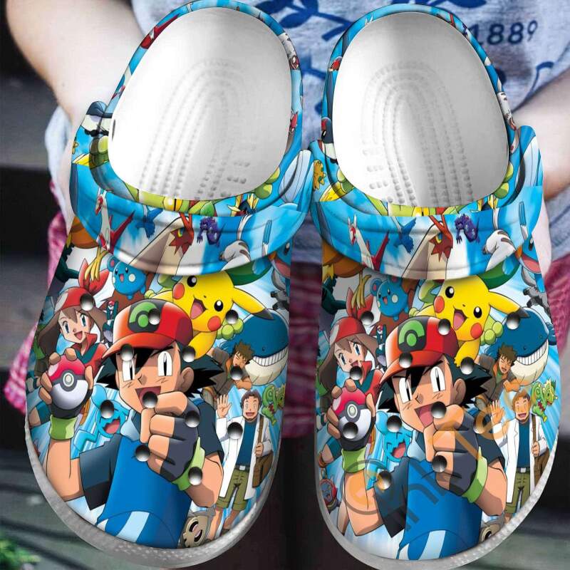 Pika Pokemon Crocs Clog Shoes