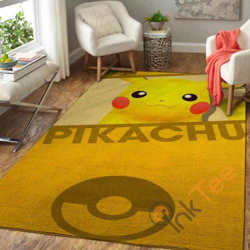 Pikachu Area Rug Animetrium