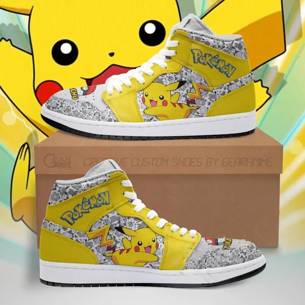 Pikachu Cute Pokemon Amazon Air Jordan Shoes 1 Pikachu Cute Pokemon Amazon Air Jordan Shoes