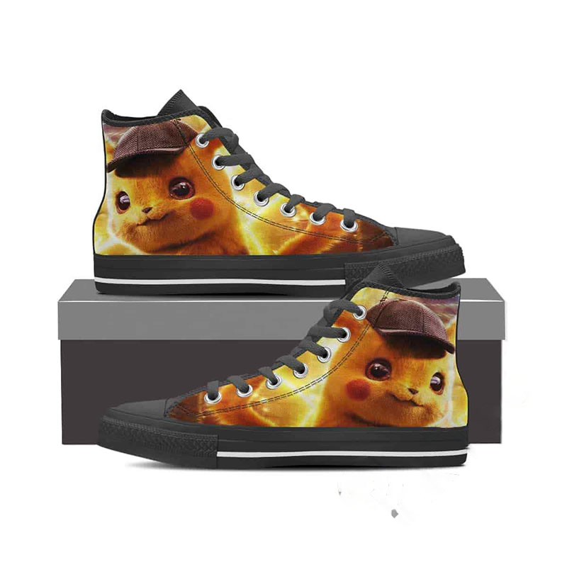 Pikachu Duck High Top Shoes