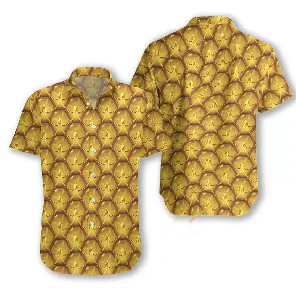 Pineapple Pattern Hawaiian shirts