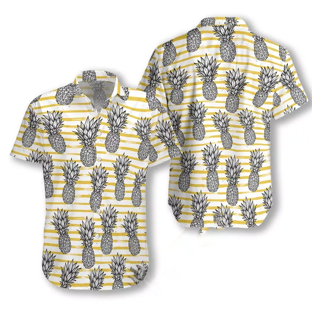 Pineapple Pattern Hawaiian shirts 10 Pineapple Pattern Hawaiian shirts